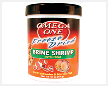 OmegaOne Freeze-Dried Nutri-Treats Brine Shrimp